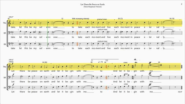 Let There Be Peace on Earth Tenor Emphasis Version смотреть онлайн