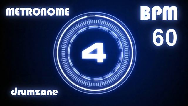 [드럼존] 메트로놈 - 60 BPM - Metronome - Click & Voice ( 1 hour ) смотреть онлайн