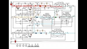 Силовая схема ЭП2К на СП соединении