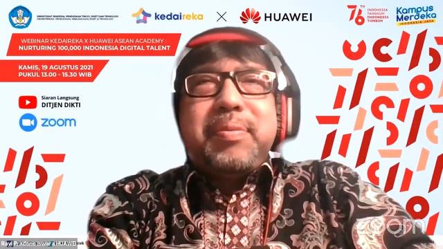 Webinar Kedaireka X Huawei Asean Academy : Nurturing 100,000 Indonesia Digital Talent смотреть онлайн