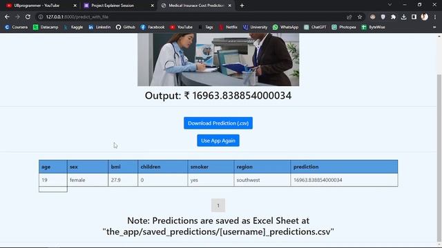 Advanced Medical Insurance Cost Prediction Project with Machine Learning and Django | Source Code смотреть онлайн