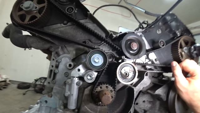 Audi S6 4.2 v8 Замена двигателя смотреть онлайн