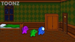 AMONG US vs. DOORS - SUPER HARD MODE | Toonz Animation