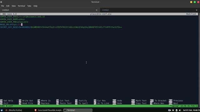 Install Plausible Web Analytics di Ubuntu 20.04 смотреть онлайн