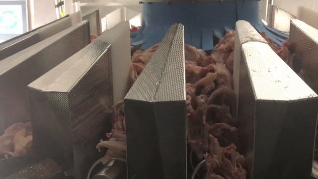 Суповой набор куриный. Дозирование, упаковка. Оборудование Cabinplant