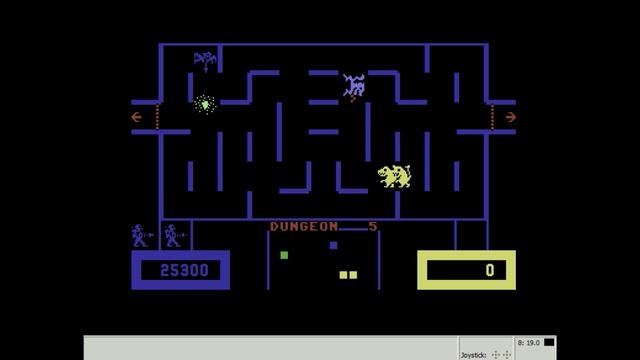 Let's Play Vintage - C64 - Wizard of Wor смотреть онлайн