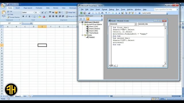 Master Excel VBA Secrets Cells vs Range and Change Module Name смотреть онлайн