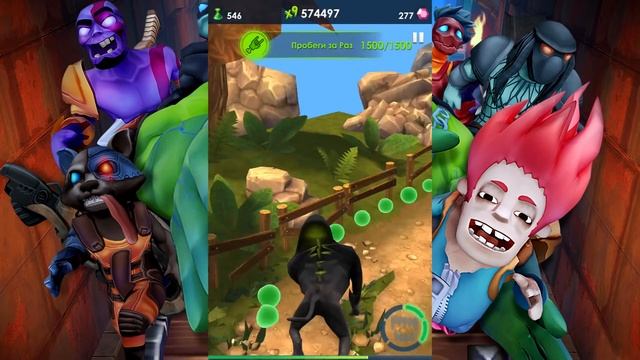 КРУТАЯ ИГРА К ХЭЛЛОУИНУ НА АНДРОИД | Zombie Run 2 HD смотреть онлайн