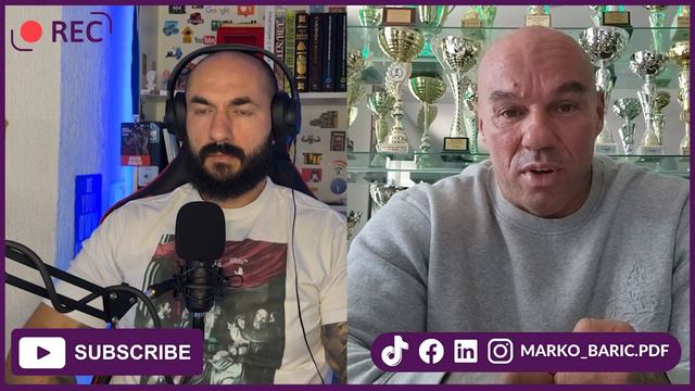 Tose Zafirov: 27 godina karijere u Bodybuildingu - preko 60 natjecanja | Marko Barić Podcast смотреть онлайн