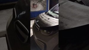 ночная заправка в Воронеже, из Москвы в Сочи на электромобиле BMW i3 без rex зимой