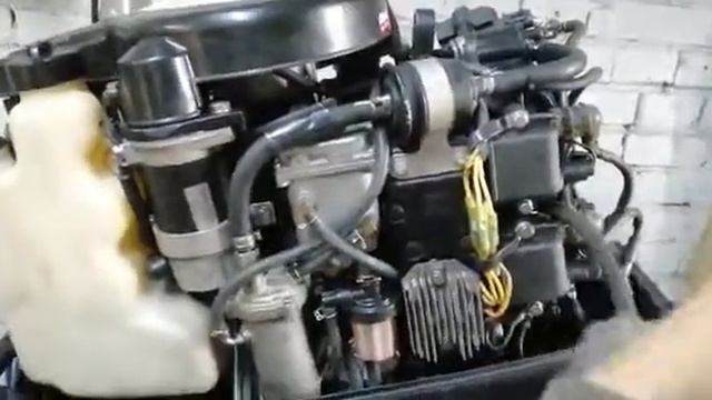 Лодочный мотор Tohatsu 50 TLDI видео работы лот 36 компресия смотреть онлайн