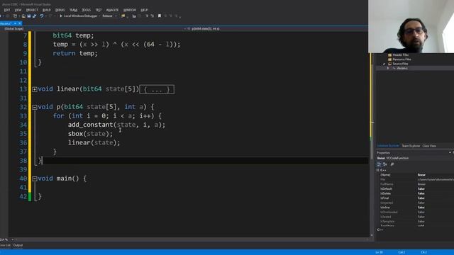 Implementation of ASCON in C смотреть онлайн