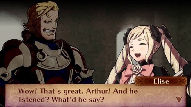 Fire Emblem Fates: Conquest - Elise & Arthur Support Conversations смотреть онлайн