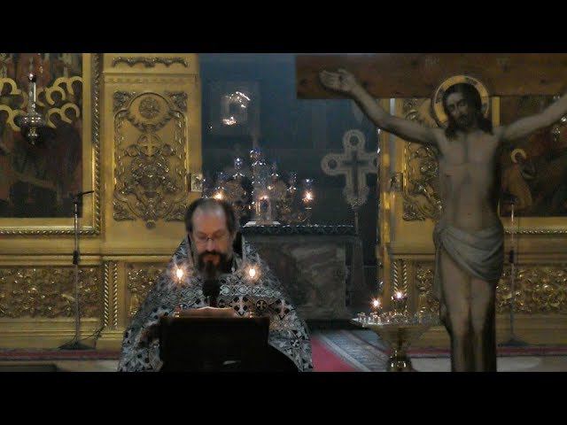 2019.03.31 Проповедь иеромонаха Стефана на второй Пассии смотреть онлайн