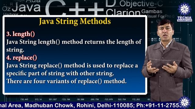 MCA || Dr. Vishal Khatri || Java String Methods || TIAS || TECNIA TV смотреть онлайн