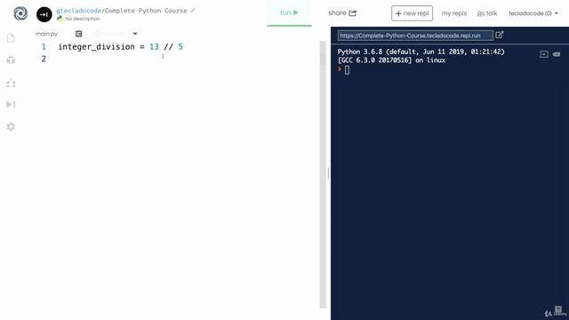 BASICS OF MATHMATICAL OPERATIONS IN PYTHON | CALCULATING THE REMAINDER OF THE DIVISION IN PYTHON смотреть онлайн