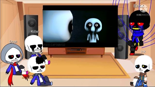 Sans AU React's to Left Behind /Gacha club смотреть онлайн