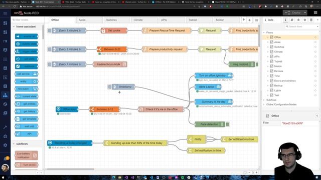 Node-Red flow for face recognition смотреть онлайн