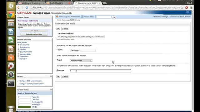 Weblogic Training - Session 17 - JMS in Weblogic Part 1 смотреть онлайн