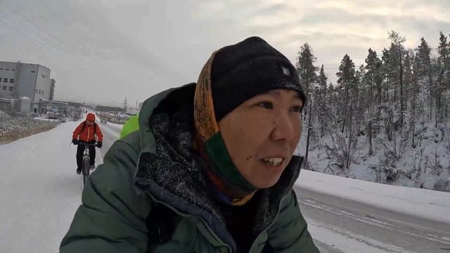 Велопоездка в Маган, тест съёмки в 4к смотреть онлайн