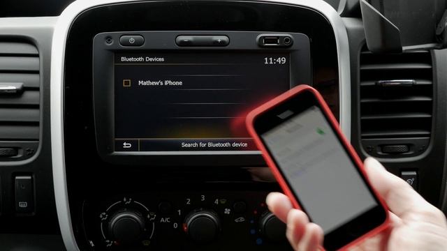 How to Pair your Phone | Renault Trafic смотреть онлайн