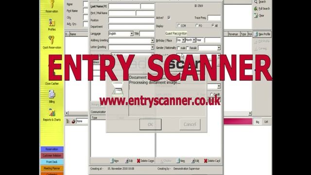 ENTRY SCANNER - Micros Fidelio Personal Document Scanning смотреть онлайн