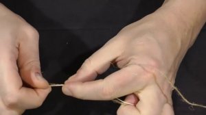 Как вязать стопорный узел.