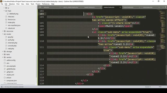 Laravel 9 Project #21 | Admin Panel Setup Part 3 смотреть онлайн