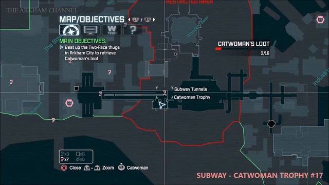 Batman: Return to Arkham – Arkham City – Riddler Collectibles – Catwoman Trophies смотреть онлайн