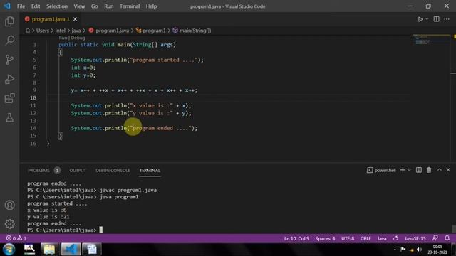 Unary operators explained (part 4) with problems solved on each topic#Java #programming смотреть онлайн