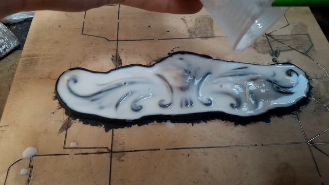 Делаю Форму Лепного Орнамента Двухкомпонентным Силиконом. Быстро и Качественно Искусственный Камень смотреть онлайн