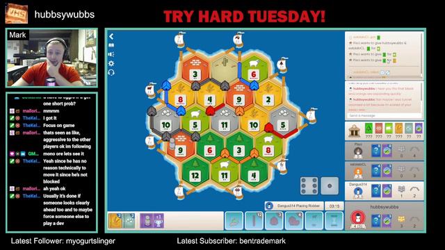SO MANY KNIGHTS!!! Catan Road to Top 100 Ranked смотреть онлайн