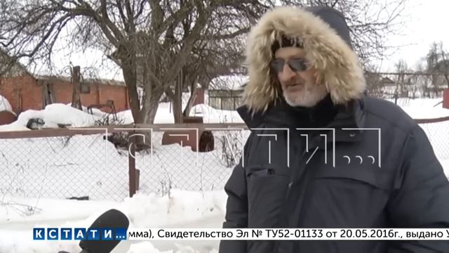 Паводок неизвестного происхождения больше месяца топит деревню в Кстовском районе смотреть онлайн