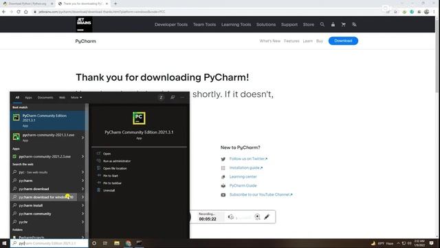 How to install Python & PyCharm смотреть онлайн