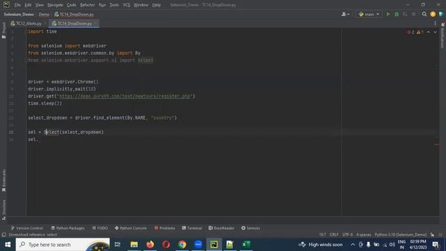 Part 28: How to Select Dropdown Values in Selenium Python | Telugiu смотреть онлайн