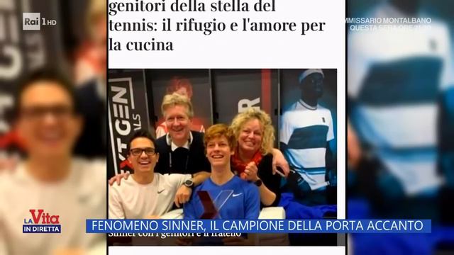 Fenomeno Sinner, il campione della porta accanto - La Vita in diretta - 15/11/2023 смотреть онлайн
