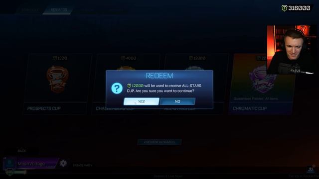 THE *LUCKIEST* TOURNAMENT REWARD OPENING IN ROCKET LEAGUE! (SEASON 6) смотреть онлайн