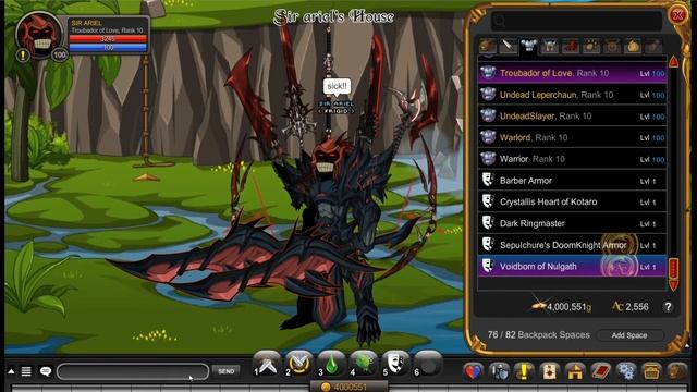 AQW - VOIDBORN OF NULGATH SET | UPGRADE BONUS SET 2020 смотреть онлайн