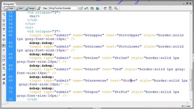 How to Check the Various String function in PHP смотреть онлайн