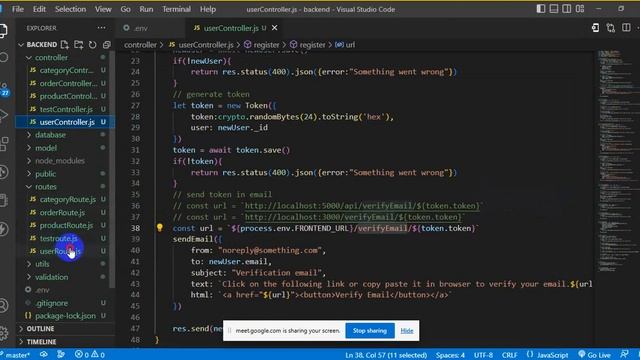 React and Express Connection Day 2 email verification смотреть онлайн