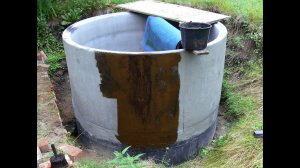 погреб из бетонных колец