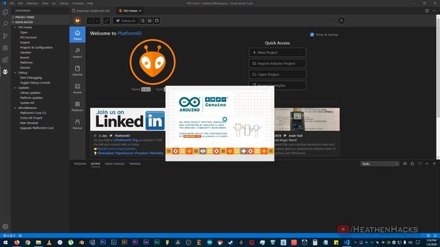 Using Arduino UNO with Microsoft Visual Studio Code & PlatformIO IDE [How-To] смотреть онлайн