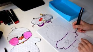 Одеваем УТОЧКУ ЛалаФанфан?Как сделать Lalafanfan? ОДЕЖДА для ЛалаФанфан из БУМАГИ / Соня Поделкина?