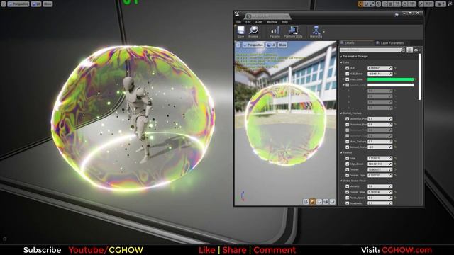 Shield FX Pack in UE4.27 Niagara in Marketplace смотреть онлайн