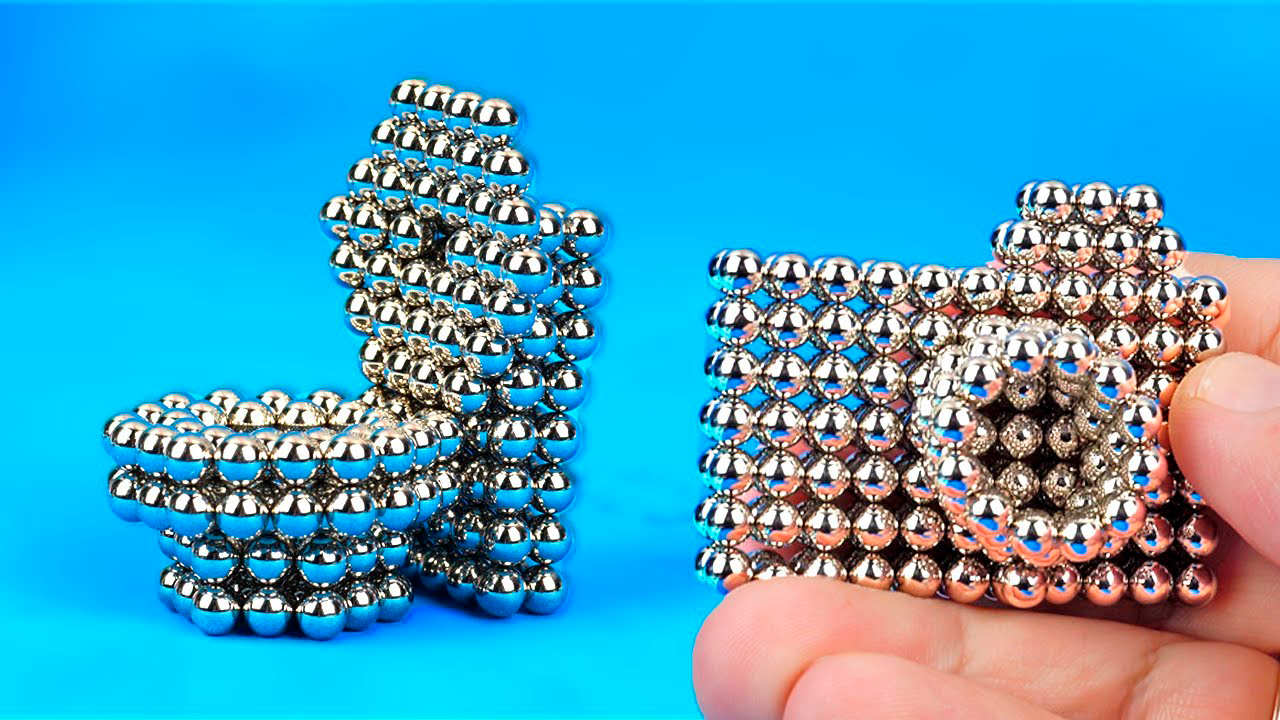 3 идеи Как собрать из Неокуба фигуры из магнитных шариков Magnetic balls на Поделки Самоделки смотреть онлайн