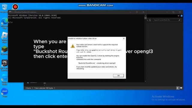 How to fix vulkan driver opengl3 For Buckshot Roulette смотреть онлайн