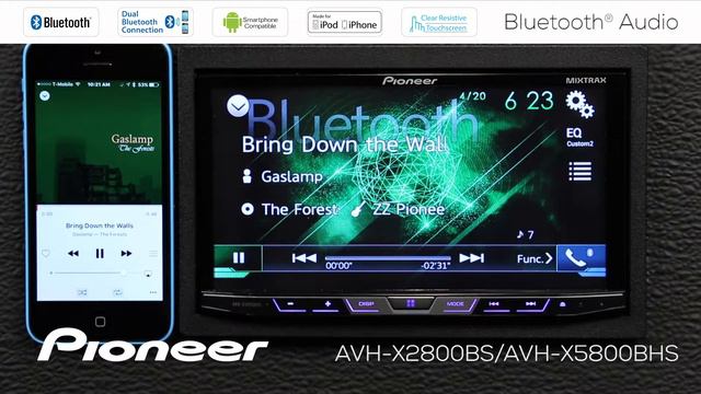 How To - AVH-X2800BS - Bluetooth Audio смотреть онлайн