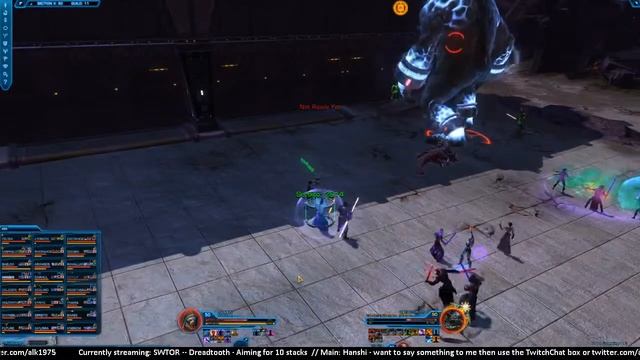 SWTOR - Nox Inferna And Reckoning - 24man - Dreadtooth 6 stacks смотреть онлайн
