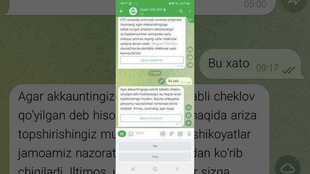 spamdan chiqish 2 qisim #spam #spambots #spam4spam #spam chiqish #telegram #spambot смотреть онлайн