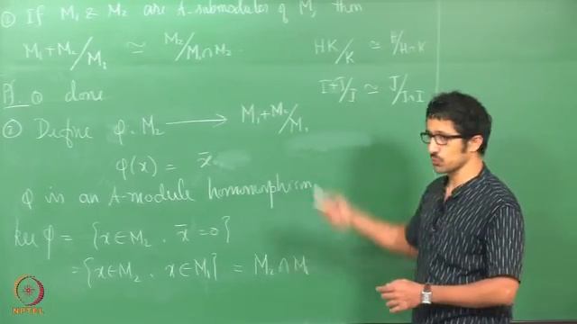 Lecture 9 - Isomorphism Theorems and Operations on Modules смотреть онлайн
